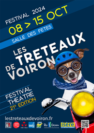 Les Tréteaux de Voiron - Affiche édition 2024