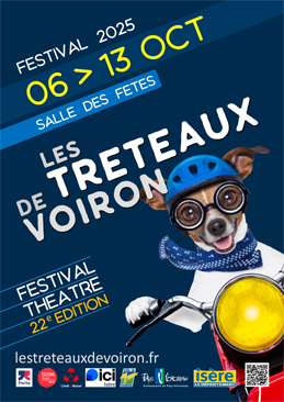 Les Tréteaux de Voiron - Affiche édition 2025